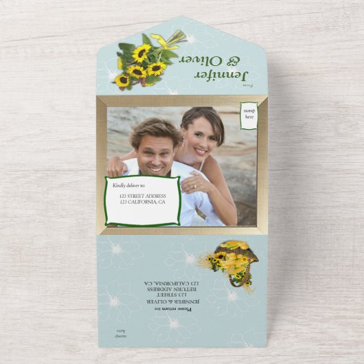 Das Garden-Party All In One Einladung (Außenbereich)