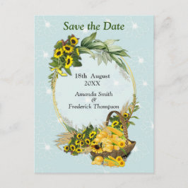 Das Garden-Party Ankündigungspostkarte