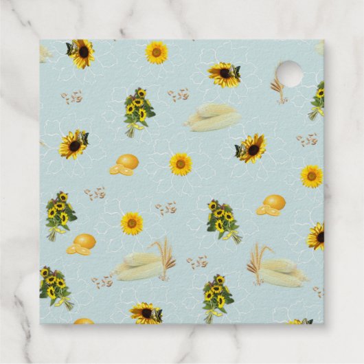 Das Garden-Party Geschenkanhänger (Rückseite)