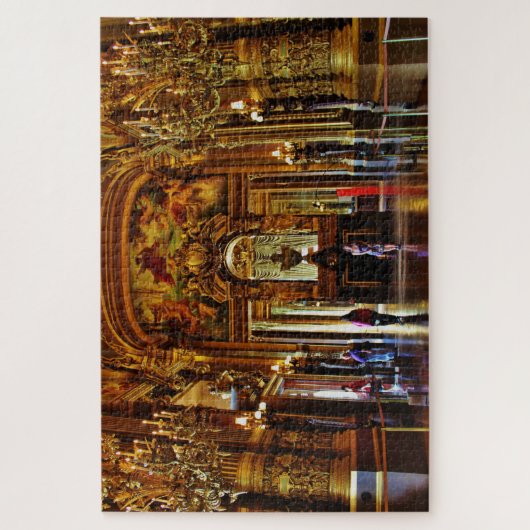 Das Garnier-Theater, das Pariser Puzzle (Vertikal)