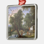 Das Garten Eden, 1659 Ornament Aus Metall (Links)