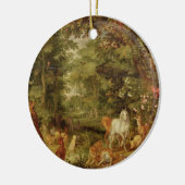 Das Garten Eden; im Hintergrund das Temptati Keramik Ornament (Links)