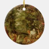 Das Garten Eden; im Hintergrund das Temptati Keramik Ornament (Hinten)