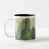 Das Garten Eden Zweifarbige Tasse (Links)