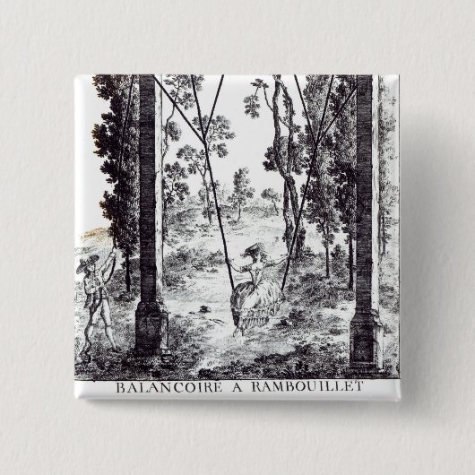 Das Garten-Schwingen in Rambouillet, von Button (Vorderseite)