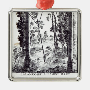 Das Garten-Schwingen in Rambouillet, von Ornament Aus Metall