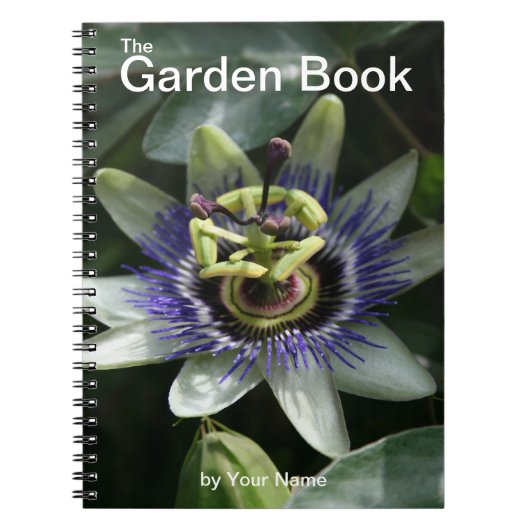 Das Gartenbuch Passiflora Notizblock (Vorderseite)