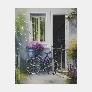 Das Gartenfahrrad Fleecedecke