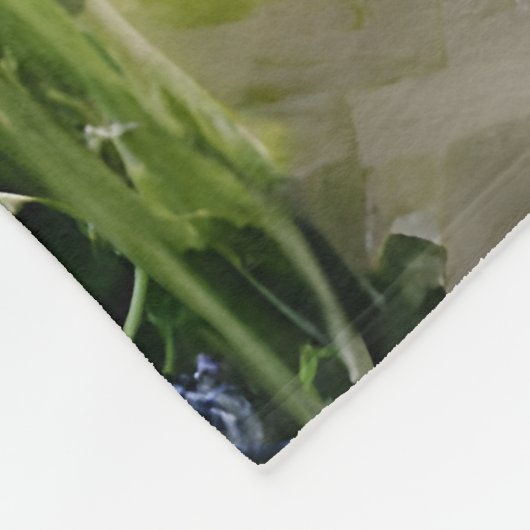 Das Gartenfahrrad Fleecedecke (Ecke)