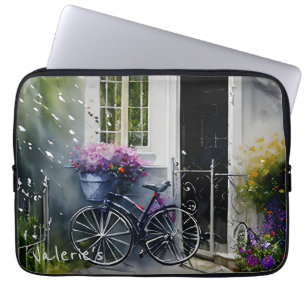 Das Gartenfahrrad Laptopschutzhülle