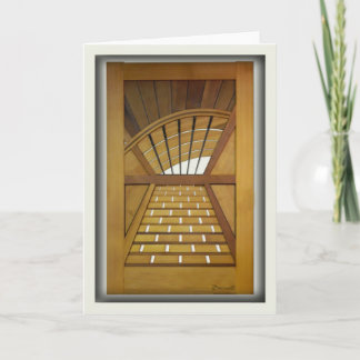 Das Gartentor#211 Prowell Holzarbeit Karte