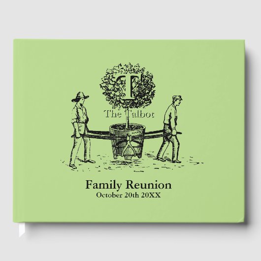 Das Gästebuch der Gardeners Family Wiedersehen (Vorderseite)