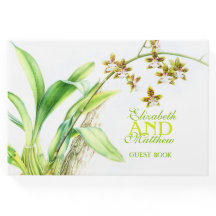 Das Gästebuch für Hochzeitsfeiern in grüner Wasser