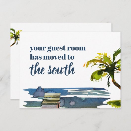 Das Gästehaus "Waterfront Palm Tree" hat eine neue Ankündigungspostkarte (Vorne/Hinten)