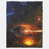 DAS GATE KEEPER FLEECEDECKE (Vorderseite)