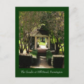 Das Gazebo auf der Hill-Stead Postkarte (Vorderseite)