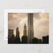 Das Gebäude Beekman Tower und Woolworth Postkarte (Vorne/Hinten)