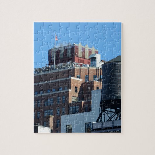 Das Gebäude der alten Hafenbehörde Puzzle (Vertikal)