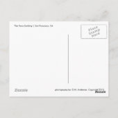 Das Gebäude der Fähre Postkarte (Rückseite)