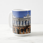 Das Gebäude des Stadtrats von Melitopol Kaffeetasse (Vorderseite Links)