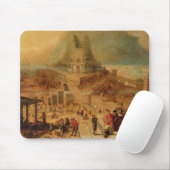 Das Gebäude des Turms von Babel (Platte) Mousepad (Mit Mouse)