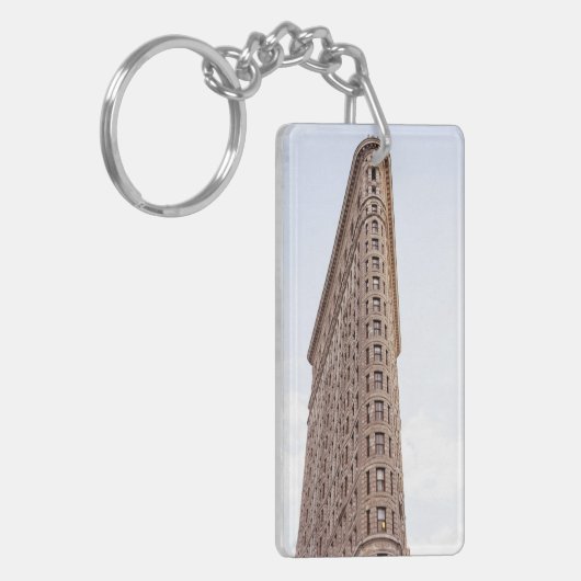 Das Gebäude Flatiron Schlüsselanhänger (Vorderseite links)