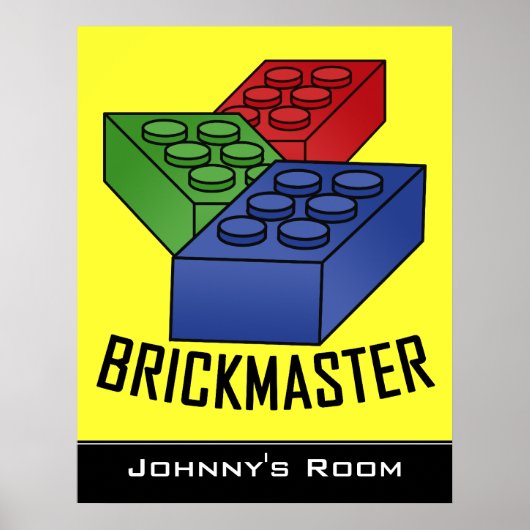 Das Gebäude von Kindern blockiert das Plakat (Vorne)