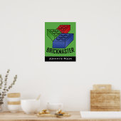 Das Gebäude von Kindern blockiert das Plakat (Küche)