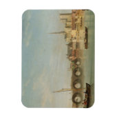 Das Gebäude Westminster Bridge mit Fantasie Magnet (Vertikal)