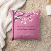 Das gebende Baum-Wurfs-Kissen Kissen (Decke)