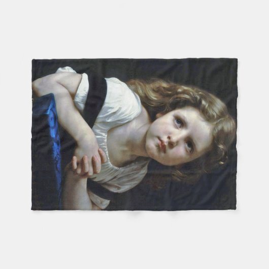 Das Gebet, Bouguereau Fleecedecke (Vorderseite (Horizontal))