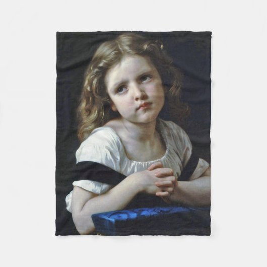 Das Gebet, Bouguereau Fleecedecke (Vorderseite)