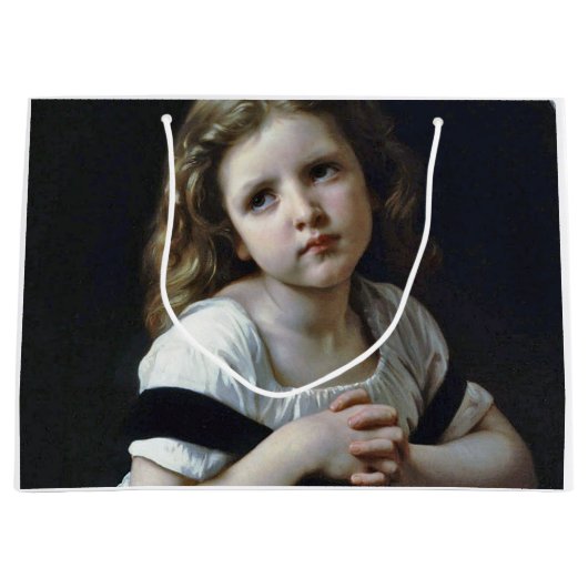 Das Gebet, Bouguereau Große Geschenktüte (Vorderseite)