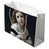 Das Gebet, Bouguereau Große Geschenktüte (Rückseite Schrägansicht)