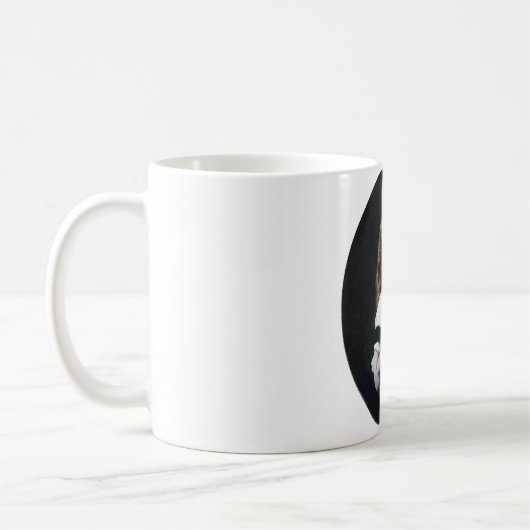 Das Gebet, Bouguereau Kaffeetasse (Links)