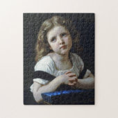 Das Gebet, Bouguereau Puzzle (Vertikal)