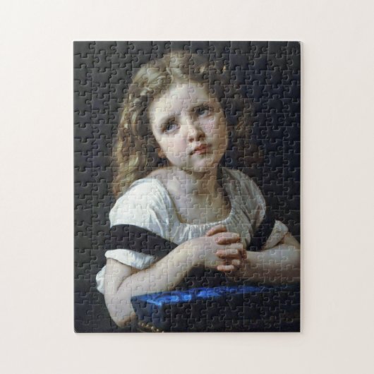 Das Gebet, Bouguereau Puzzle (Vertikal)