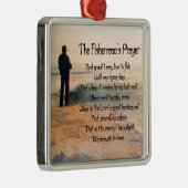 Das Gebet der Fischer Silbernes Ornament (Rechts)