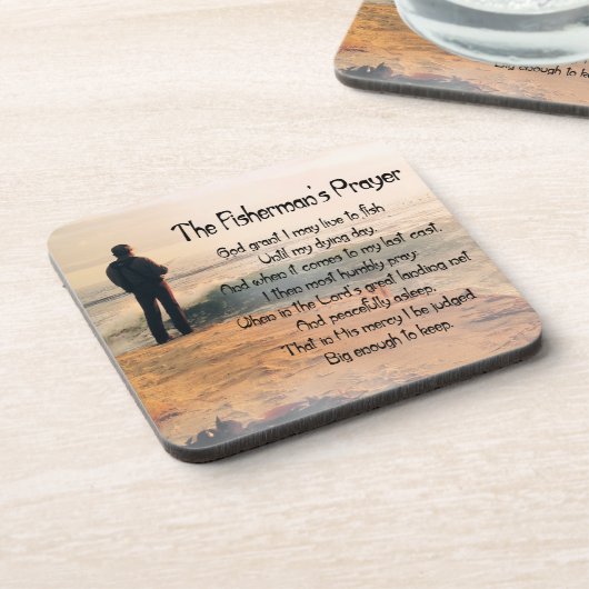 Das Gebet der Fischer Untersetzer (Linke Seite)