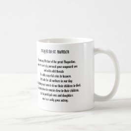 DAS GEBET DER MUTTER, DAMIT KINDER GOTT-TASSE KAFFEETASSE
