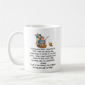 Das Gebet des Fischers Kaffeetasse (Links)