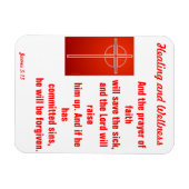 Das Gebet des Glaubens Magnet (Horizontal)