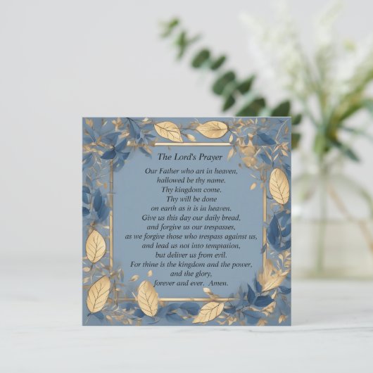 Das Gebet des Herrn (Stehend Vorderseite)