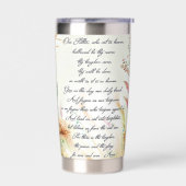 Das Gebet des Herrn, blühend Thermobecher (Links)