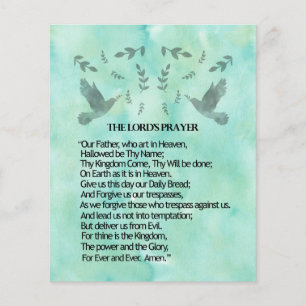 Das Gebet des Herrn Flyer