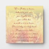 Das Gebet des Herrn Fotoplatte (Vorderseite)