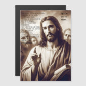Das Gebet des Herrn Jesus lehrt uns Magnet (Vorne/Hinten)