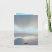 Das Gebet des Herrn Karte (Rückseite)