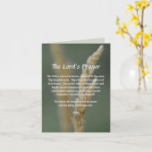 Das Gebet des Herrn Karte (Gelbe Blume)