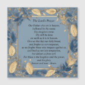 Das Gebet des Herrn Magnetkarte (Vorderseite)